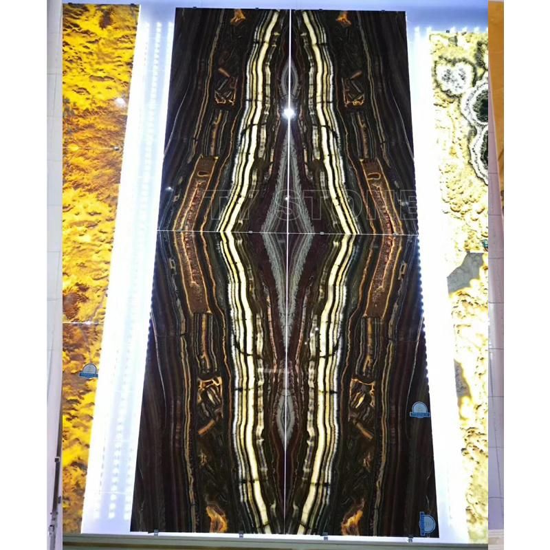 Natural Blue Onyx for Background Wall Decor