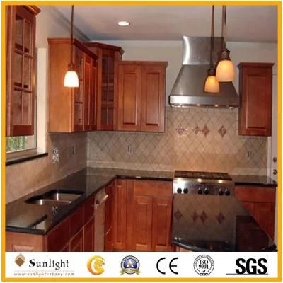 Galaxy Black Granite for Kitchen Countertop/Bathroom Vanity Top