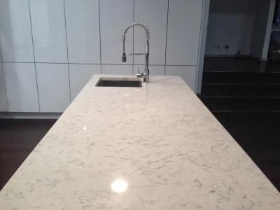 Unique Texture Artificial Stone Quartz Slabs Indoor Decoration Materials Kitchen Countertop/Wall Sheet Bathroom Vanity Top Easy Clean