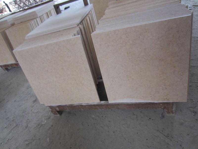 Sunny Beige Marble Light Cream Marble Polished Flooring Tile Wall Tiles