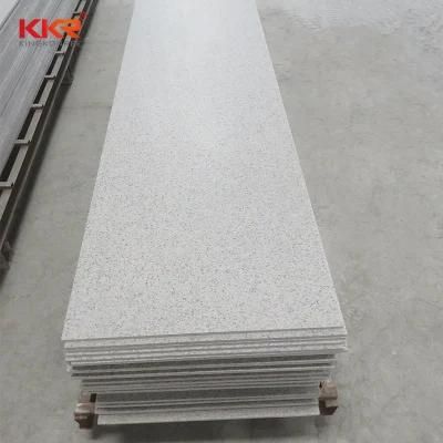 Hot Sale 6mm Thin 100% Faux Stone Acrylic Solid Surface Sheet