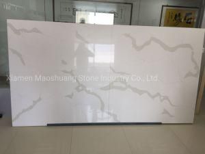 Kitchen Countertops White Quartz Stone Calacatta Natural Quartz