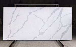 Calacatta Rivers / Quartz Slab for Kitchen/Bathroom/Wall/Floor