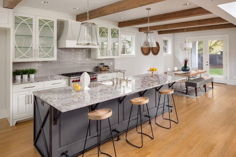 Adonis White Granite Slab for Countertop/Bar Top/Worktop