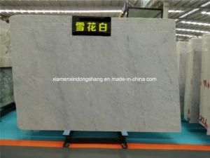 Italian Statuario White Marble Slabs/Tiles for Walling/Flooring/Countertop/Kitchen/Bathroom