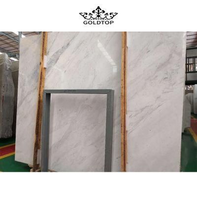 Natural Stone Hot Sales Polished Volakas White Marble Floor Tiles/Tabletop/Countertop /Wall Tiles/Slab Tiles