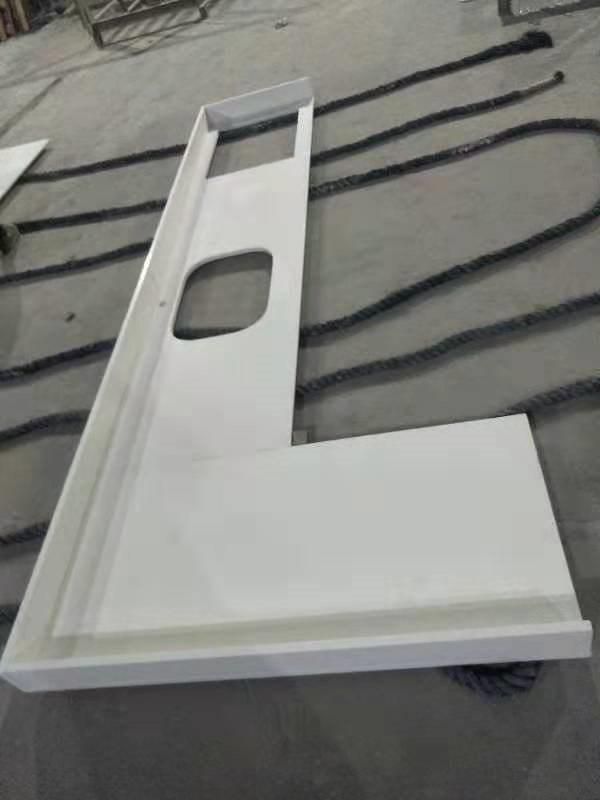Blue Red White Artificial Quartz Countertop Vanity Tops, Kitchen Tops, Bathroom