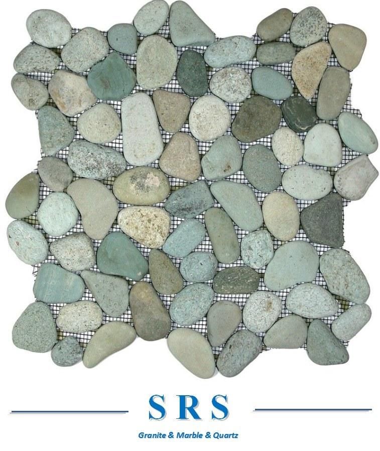 High Quality Natural Cobble River Stone Oval River Stone Pebbles
