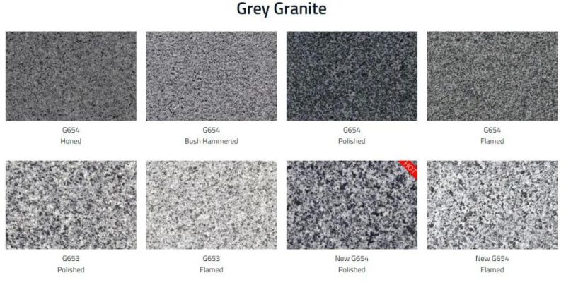 Natural Stone Indoor Decoration Gardenia White Granite Floor Wall Tile