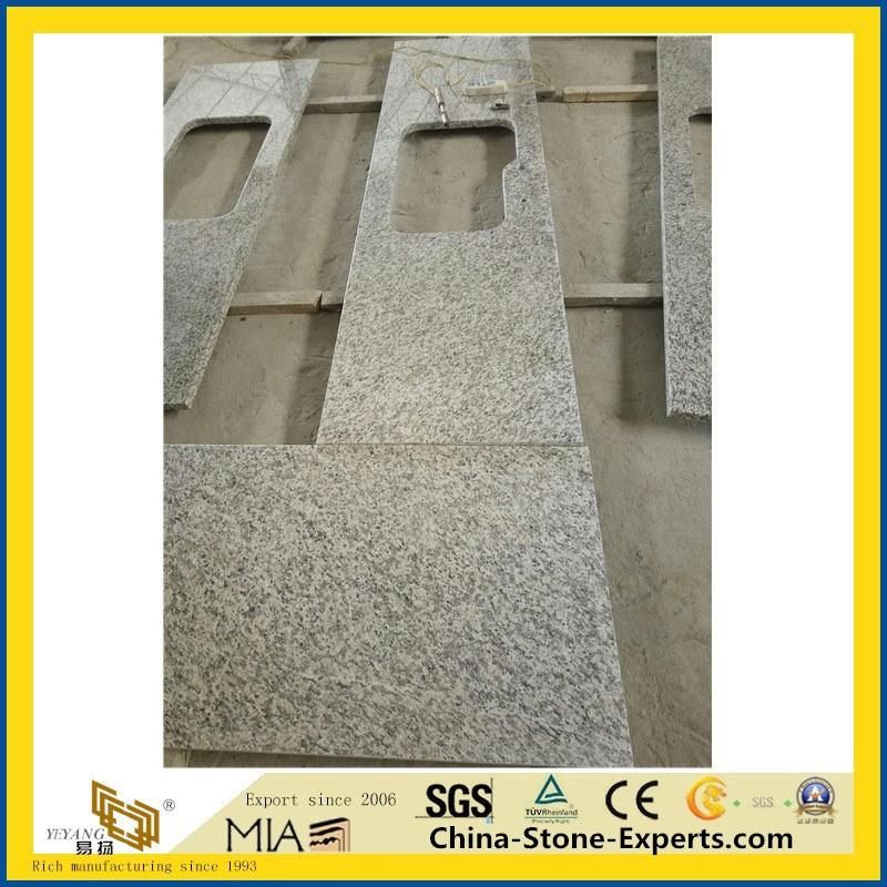 Hot Sale White/Beige/Grey Granite Stone Countertop/Countertops/Slabs/Tiles for Bathroom Project