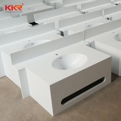 Bathroom Vanity Tops with Sink Artificial Stone Sink Vanity Top