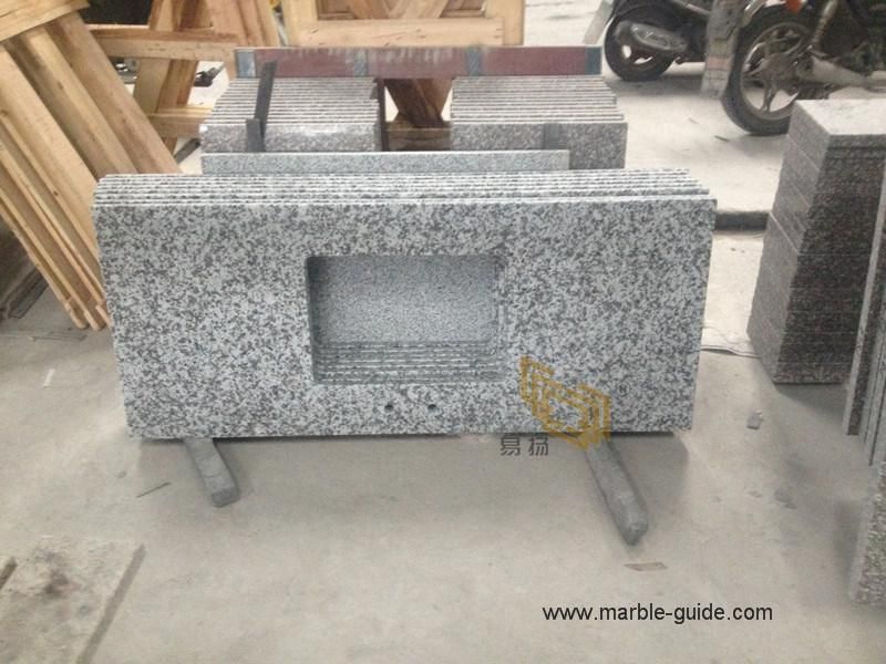 Natural Granite Stone Blanco Taupe Granite Tile for Kitchen Countertop/Island/Floor/Table