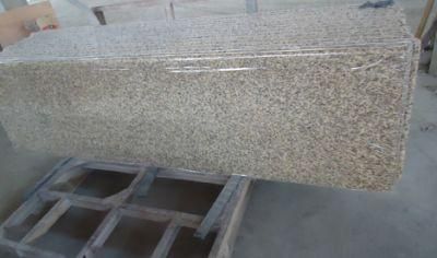 Tiger Skin Yellow Granite Countertops with Bullnose Edge