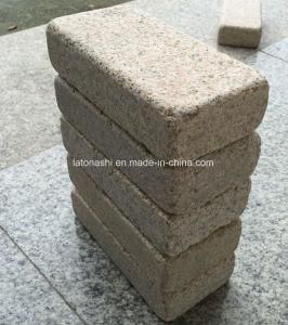 Flamed Tumbled Yellow Granite G682 Cobblestone and Cube