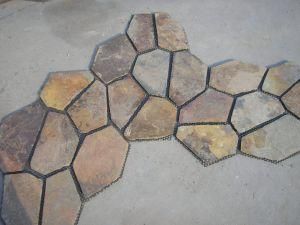 Crazy Shape Cutural Stone Slate