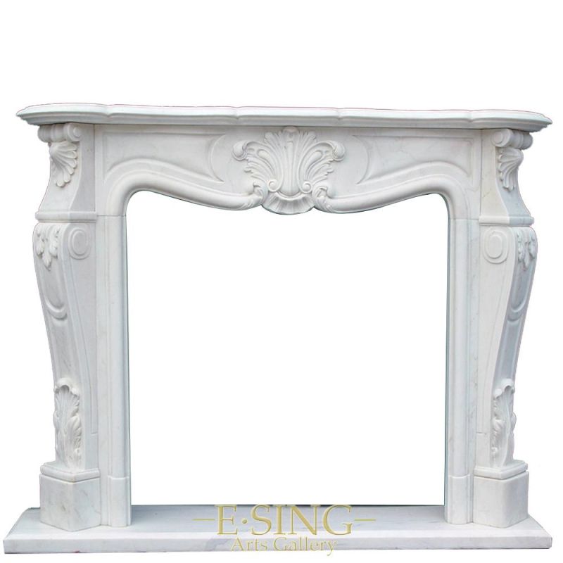 Indoor Marble Fireplace Europe and America Sell Hot Sale Stone Fireplace