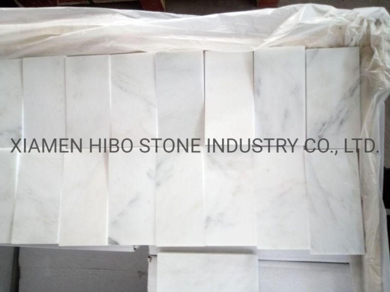 Top a Quality Oriental White/Asian Carrara/China Staturio/Bianco Carrara/Calacatta Gold Marble Floor and Wall Tile