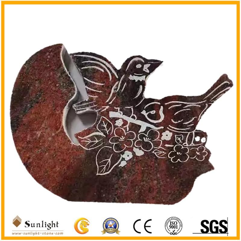 Polished Granite Tombstone on Cheap Price Customized Design Monuments Plaques