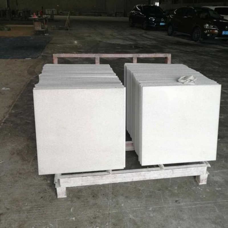 Crystal White Marble Natural Superior White Marble Tile Flooring Slab Natural Stones Tiles Pure Crystal White Marble