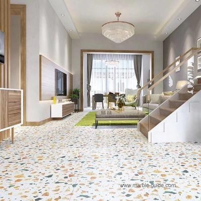 Decorative Aritificial Stone White Terrazzo Slab/Tiles Supplier for Flooring/Wall