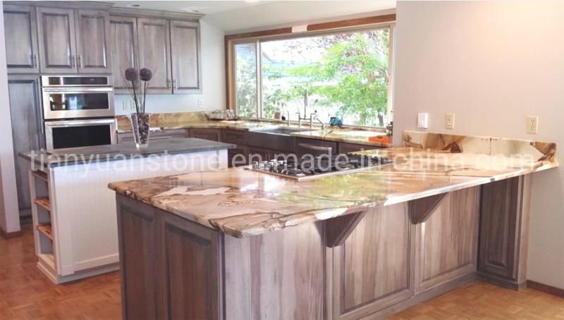 Wholesale Natural Stone Palomino Yellow Granite Golden Flower Granite