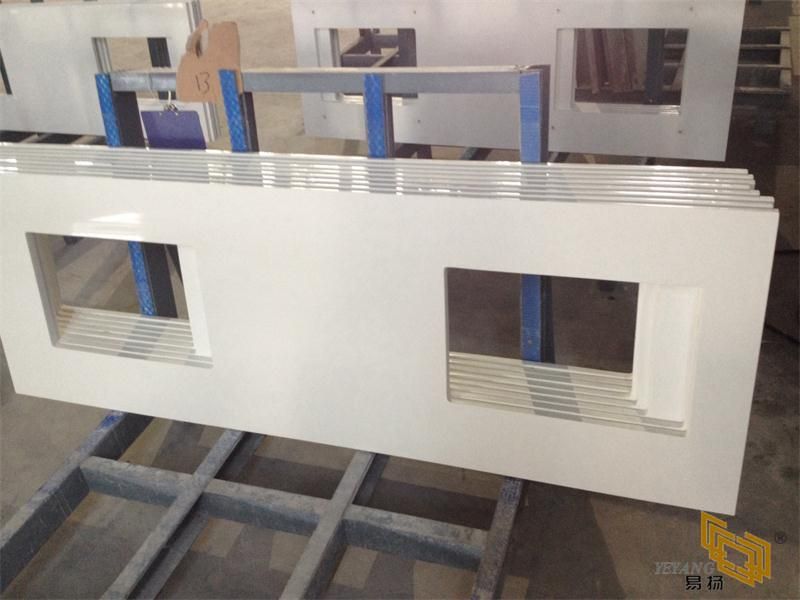 Artificial Quartz Stone Countertop for Kitchen Cabinets/Home Decoration/Bathroom Vanity/Table Top