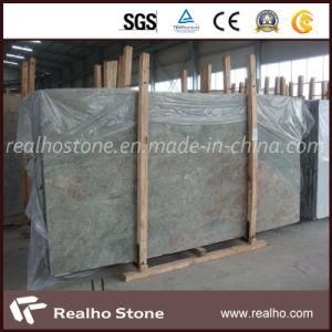 Cheap Chinese Seawave Green Granite Slab for Kitchen Countertops