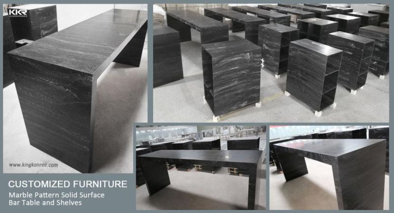 Kkr Wholesale 12mm White Corian Artificial Stone Price