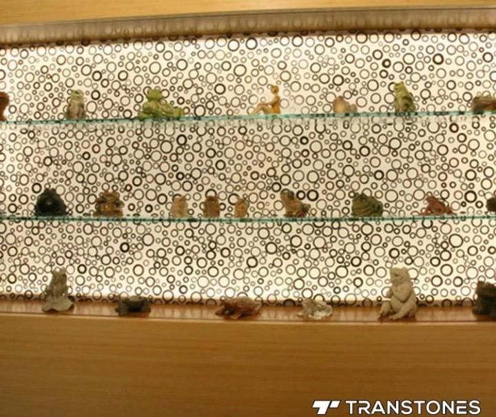 Semi Transparent Acrylic Sheets Cabinet Material