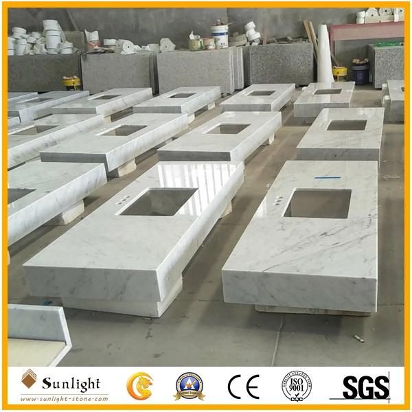 Custom Natural Heaven Bird Vanity Top Marble Countertops for Kitchen