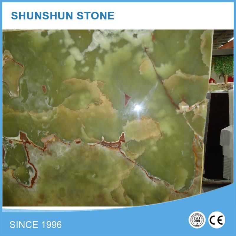 China Dangdong Green Marble Slabs for Wall and Floooring