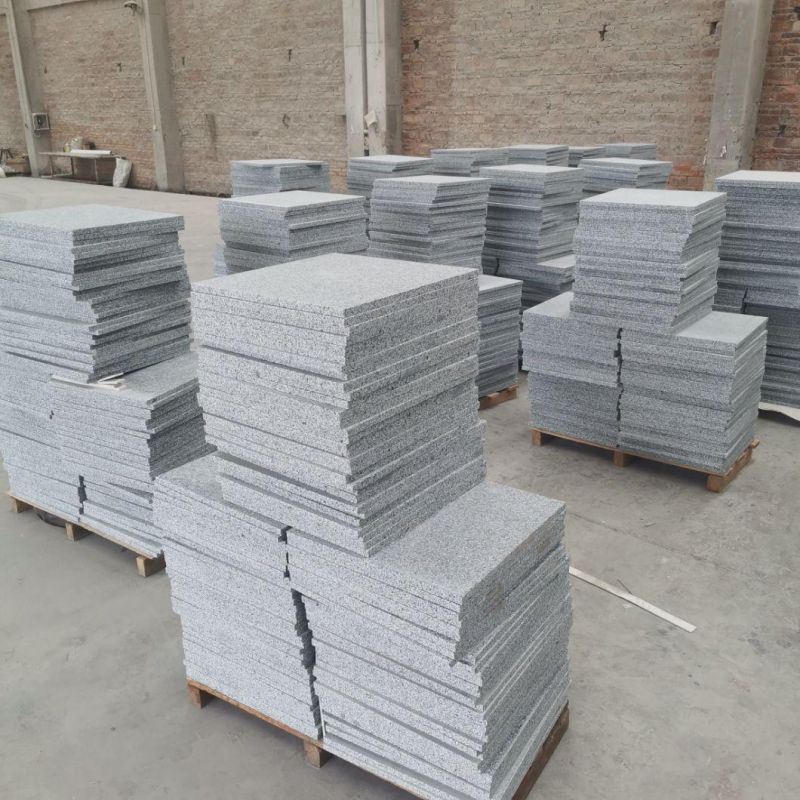 Grey/White/Black/G603/G654/G684/G623/Yellow/Polished/Leathered/Honed Sunny White Polished Flamed Honed Natural Granite Tile for Floor & Wall