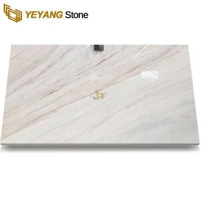 Yellow Wood Vein Marble for Hotel Flooring/Wall Cladding Slab