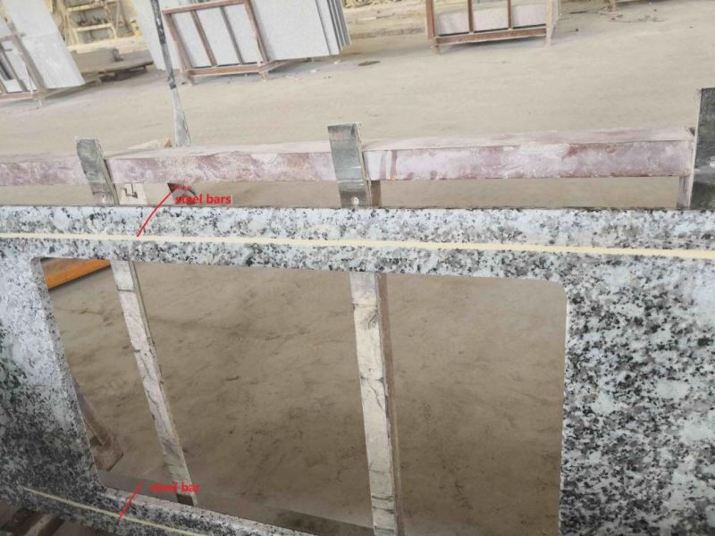 Customize Prefab Laminated Nature Granite Stone Marble Kitchen Countertop Slab