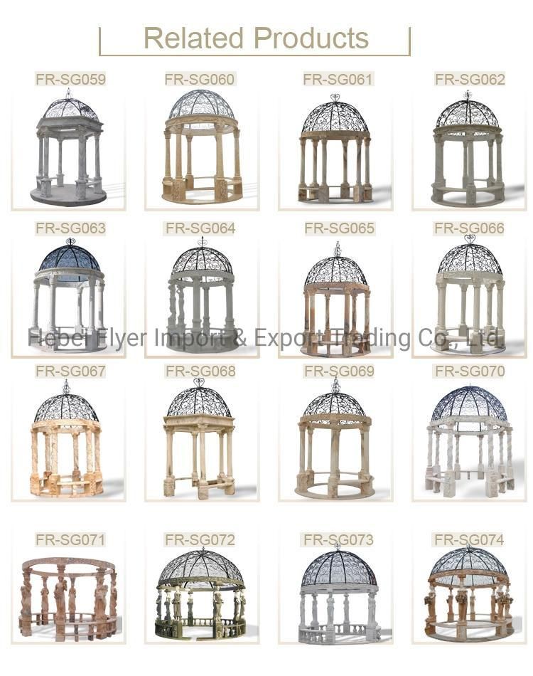Natural Green Marble Stone House Pillars Hand Carving Marble Roman Columns for Building Construction