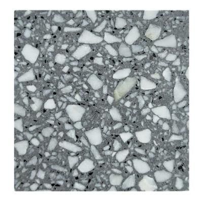 Low Price Grey Cement Terrazzo Tile and Slab for Indoor Outdoor Floor Tile