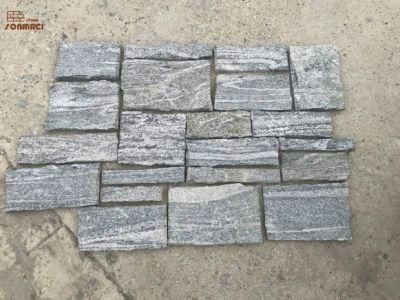 Hot Sale Natural Grey Slate Stone Wall Veneer