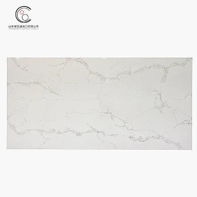 Calacatta Artificial Quartz High-Quality Large-Size Dining Table Top
