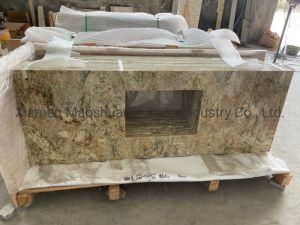 African Rainbow Golden/Yellow Granite Bath Tops