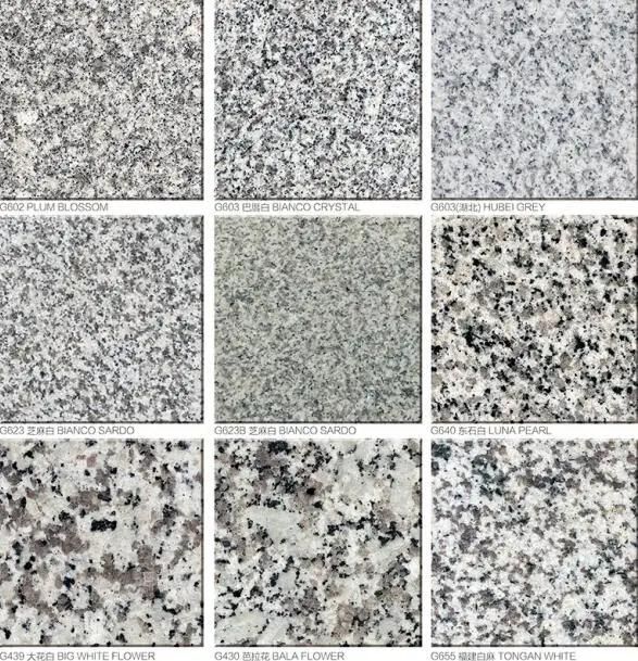 Customized Cheap Chinese G603 Granite Tile Flamed for Paving and Stairs