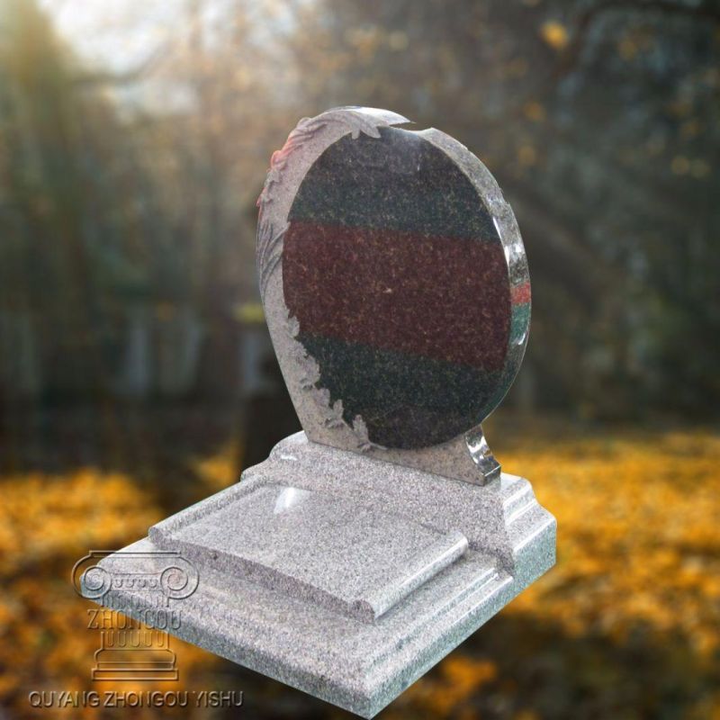 Black Granite Tombstone and Monument