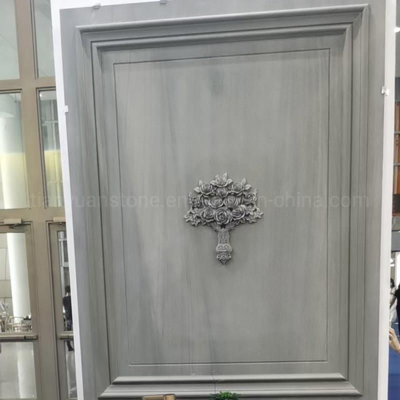 Classical Leon Grey Marble Light Grey Villa Floor Tile