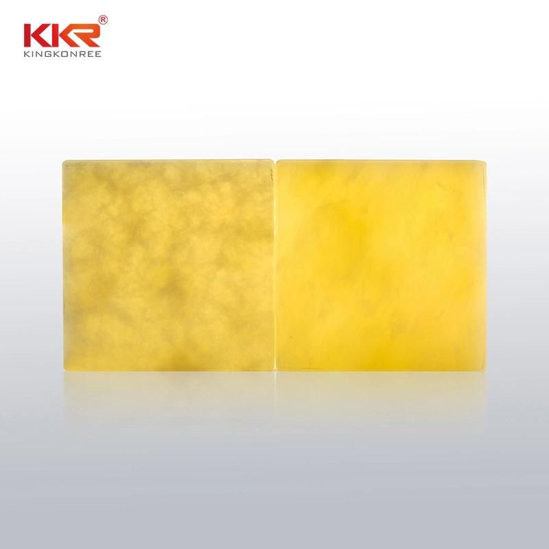 Translucent Resin Panel Acrylic Stone Solid Surface Translucency Sheets