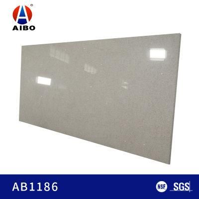 China Suppliers Grey Artificial Quartz Stone Prices Slabs for Worktops