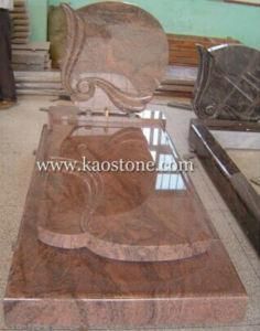 Red Granite Gravestone&Tombstone for European
