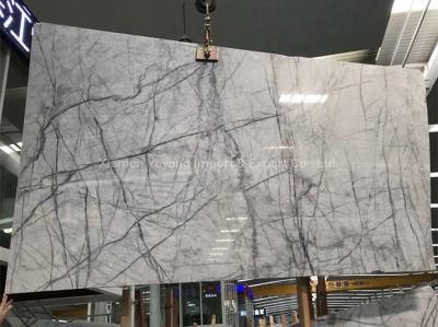 Grey/White/Brown Marble for Flooring/Tile/Background Wall Panel in Bathroom/Kitchen Building