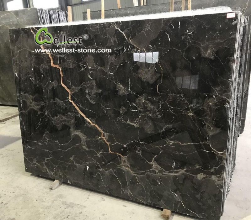 M700 Chinese Dark Light Emparador Marble Slab for Countertop Table Top