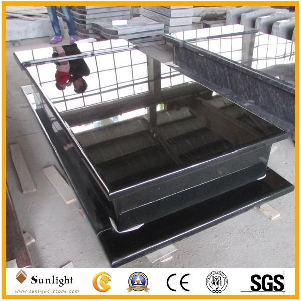 Absolute Shanxi Black Granite Slabs for Tombstone/Headstone/Monument