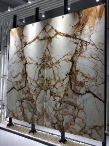 Roman Impression, Brown, Yellow, Gold Color Marble