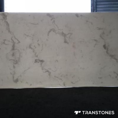 Transtones White Onyx Polished Alabaster Fireplace Wall Panel